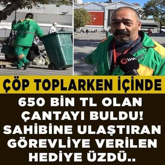 Bakın ne gülünç hediye verdiler.