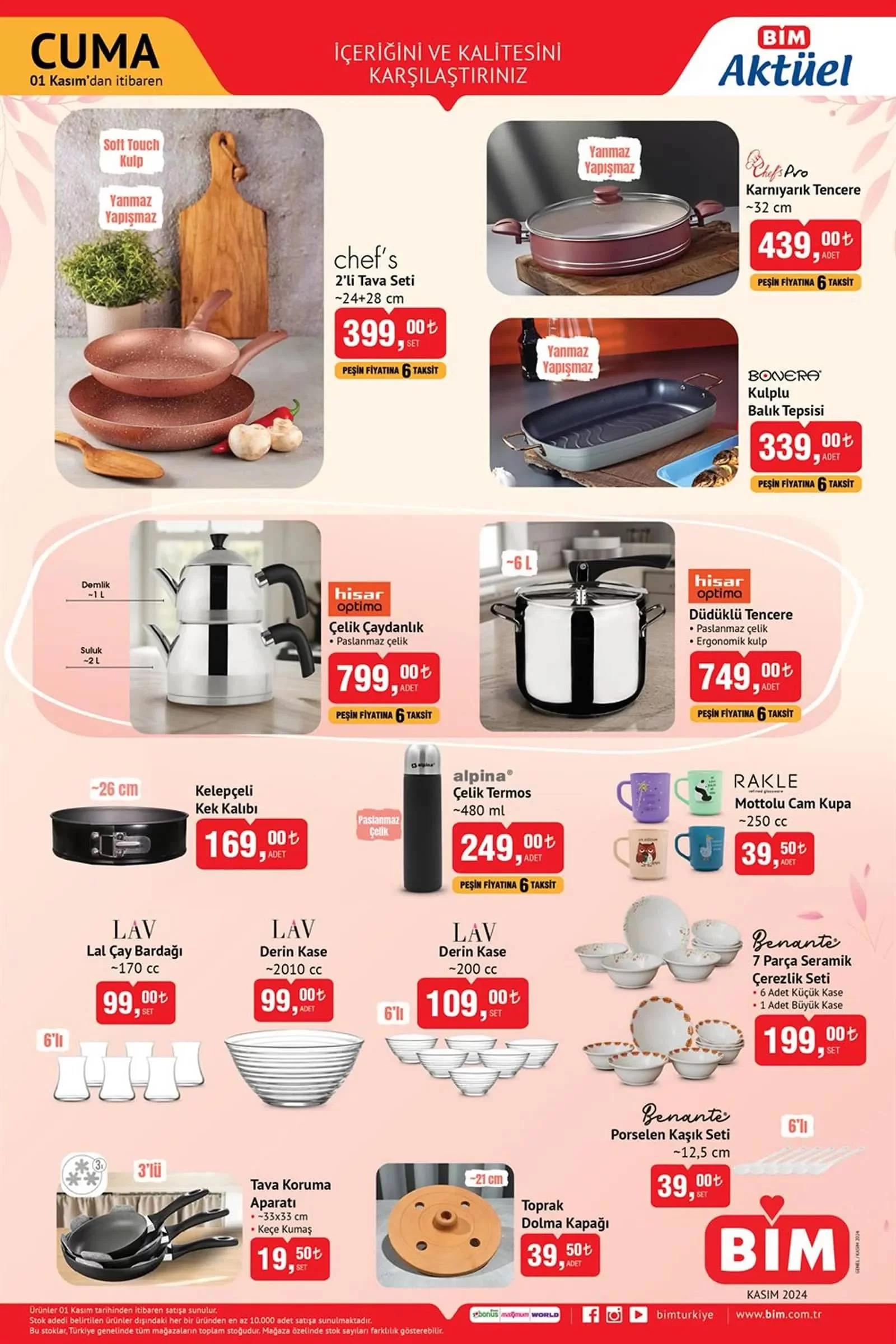 1 kasım bİm market